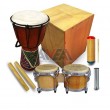 KIT PERCUSIÓN  6 PIEZAS NIÑO VM-KNP6 VIEJO MÚSICO