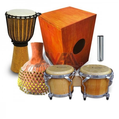KIT PERCUSIÓN  5 PIEZAS VM-KPP5 VIEJO MUSICO