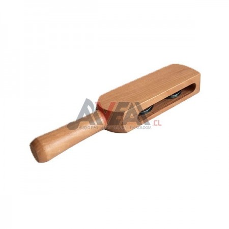 SONAJERO DE MADERA DOBLE STANDARD