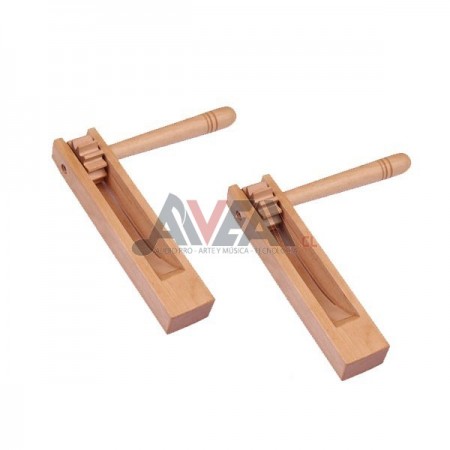 SET DE 2 MATRACAS MADERA DACTIC