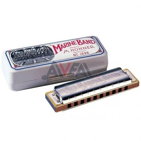 ARMÓNICA 1896/20 D MARINE BAND HOHNER