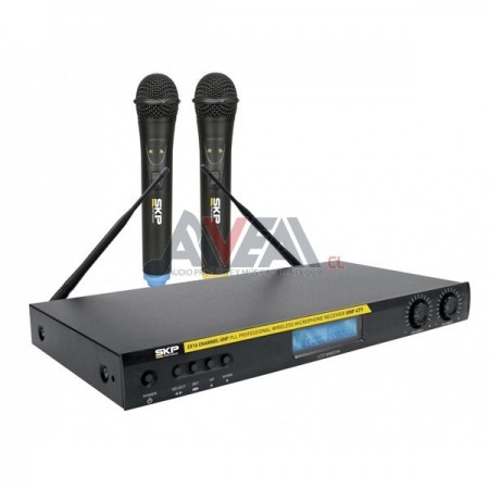 MICRÓFONOS INALÁMBRICOS UHF-471 SKP