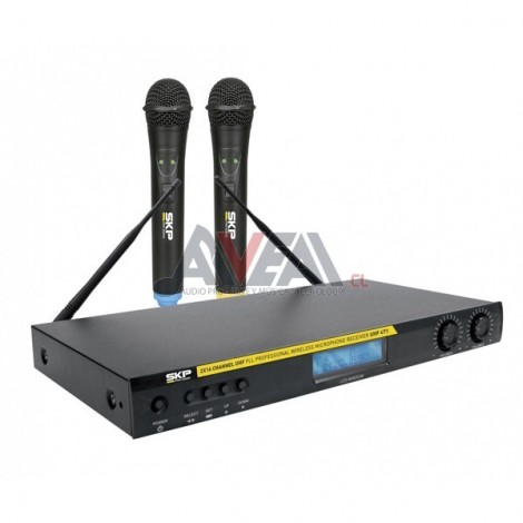 MICRÓFONOS INALÁMBRICOS UHF-471 SKP