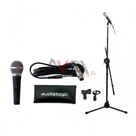 MICRÓFONO CON PEDESTAL AULSET01 AUDIOLOGIC