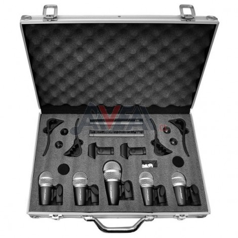 SET 7 MICRÓFONOS DE BATERÍA PDKM7 PYLE