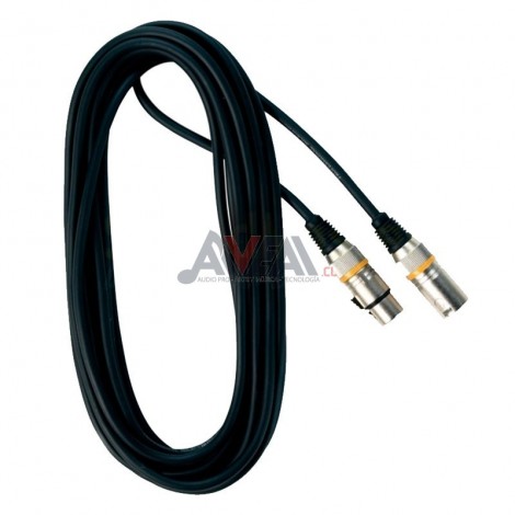 CABLE MICRÓFONO 5M ROCKCABLE