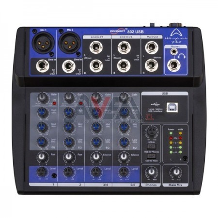 MIXER CONNECT 802 USB WHARFEDALE