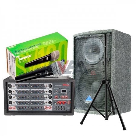 SET DE AMPLIFICACIÓN A10L4 USB 500W