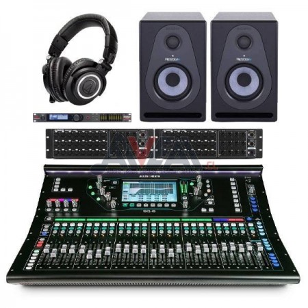 SISTEMA SALA DE CONTROL DE AUDIO ALLEN & HEATH