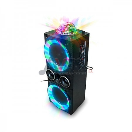 CAJA KARAOKE DUAL DISCO PORTATIL 7390 MLAB